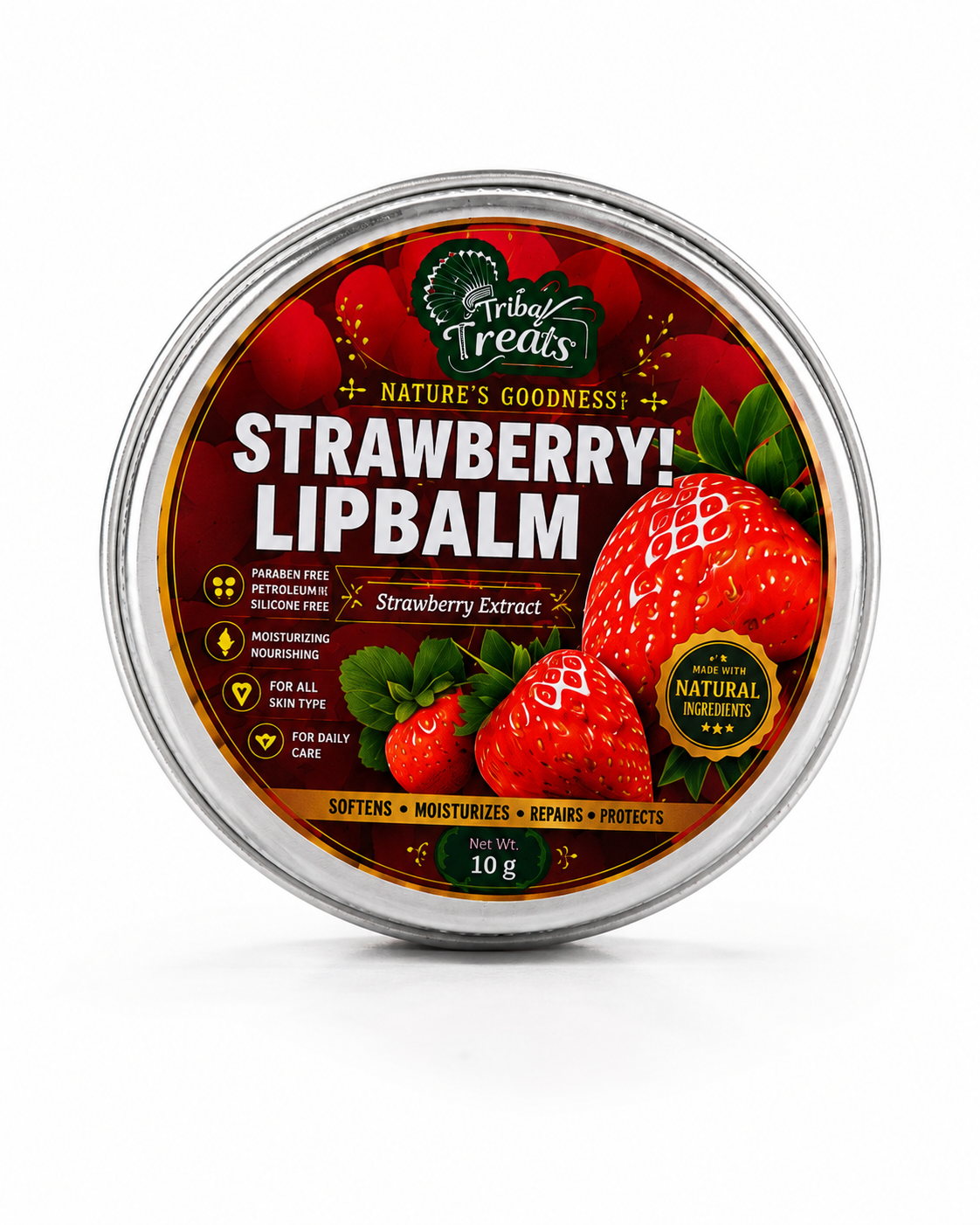 strawberry lipbalm tribal treats strawberry lipbalm tribal treats